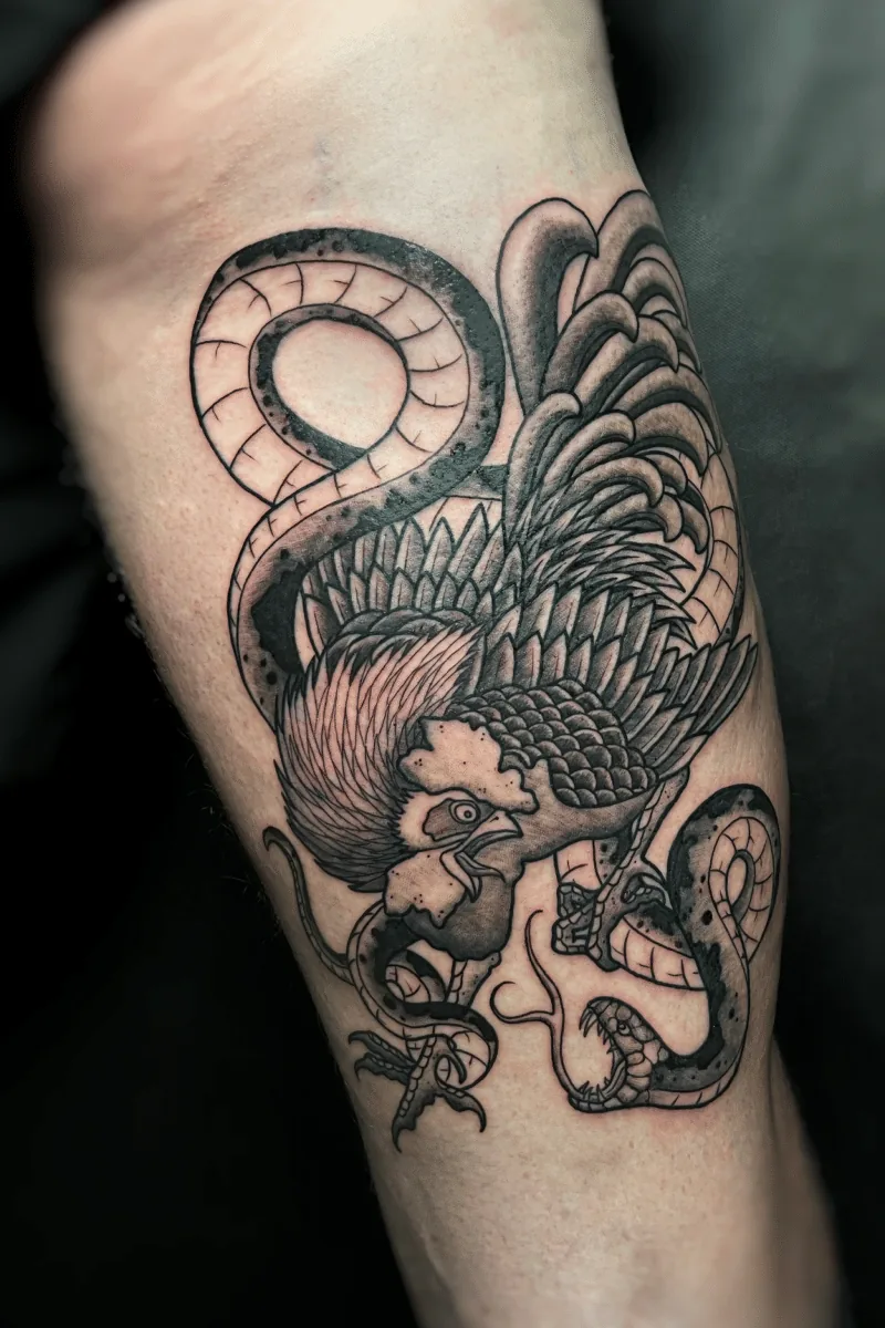 Featured tattoo work